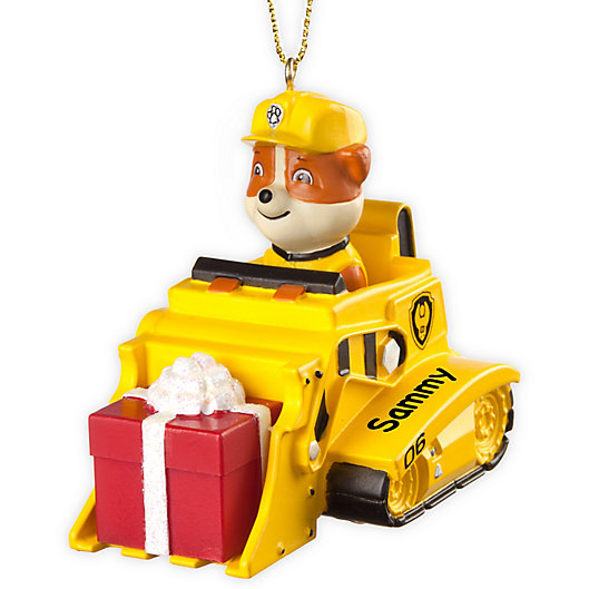 Alternate image 1 for PAW Patrol Best Pup Pals Rubble's Truck Christmas Ornament