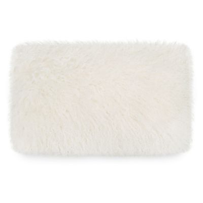 UGG® Mongolian Fur Throw Pillow in 