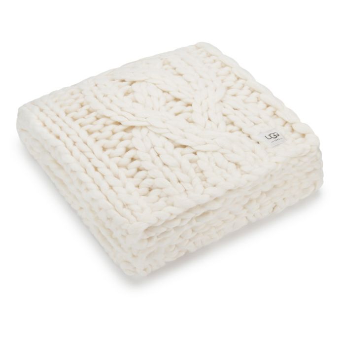 ugg oversized knit blanket