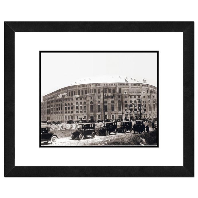 Photo File Yankee Stadium 18 Inch X 22 Inch Framed Wall Art Bed Bath Beyond