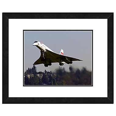 Concorde British Airways Passenger Jet aviation flying Memorabilia photo FRAMED 
