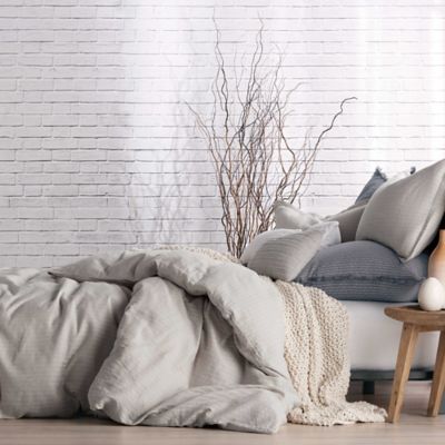 DKNYpure® Comfy King Duvet Cover in White