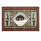 Alternate image 0 for Brumlow Mills&reg; Snowy Cabin Multicolor Accent Rug