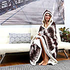 Alternate image 2 for Chic Home Wilhwelm Hooded Snuggle in Brown