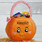 Alternate image 0 for Girl Pumpkin Plush Trick or Treat Bag
