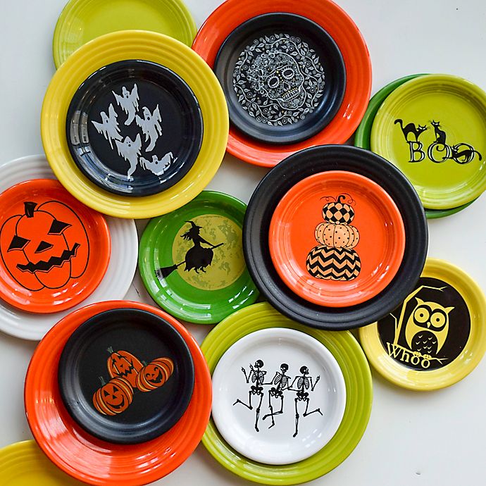Alternate image 1 for Fiesta® Halloween Luncheon and Appetizer Plate Collection
