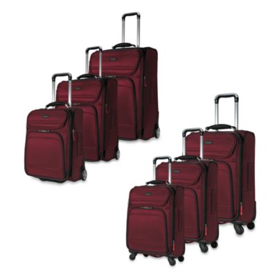 samsonite burgundy luggage
