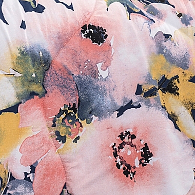 Lush Décor Watercolor Floral Comforter Set. View a larger version of this product image.