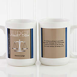 Legal Ease 15 oz. Coffee Mug in White