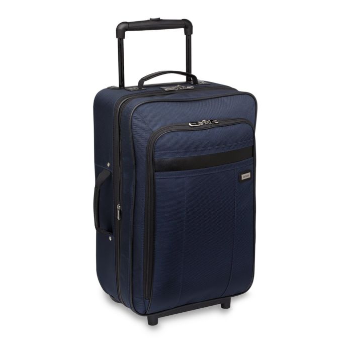 Hartmann Stratum 22Inch Expandable Mobile Traveler in Ink Bed Bath