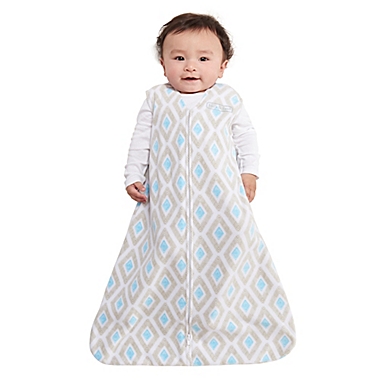 HALO&reg; SleepSack&reg; Small Diamond Fleece Wearable Blanket in Turquoise. View a larger version of this product image.