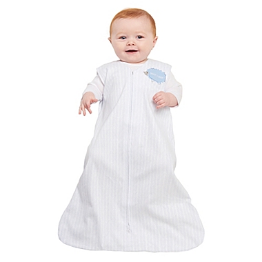 HALO&reg; SleepSack&reg; Extra-Large Cotton Twine Wearable Blanket in Blue. View a larger version of this product image.