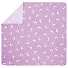 Alternate image 1 for Trend Lab&reg; Unicorn Moon Flannel Swaddle Blanket in Purple
