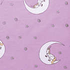 Alternate image 2 for Trend Lab&reg; Unicorn Moon Flannel Swaddle Blanket in Purple