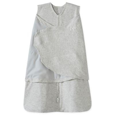 HALO&reg; SleepSack&reg; Newborn Multi-Way Adjustable Cotton Swaddle in Heather Grey
