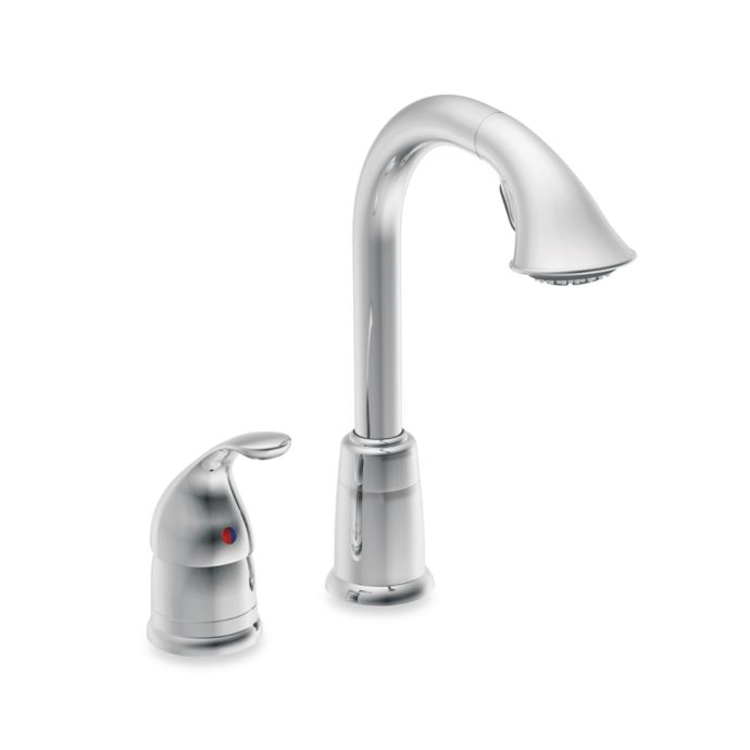 Moen® Camerist™ Pull Out Bar One-Handle Kitchen Faucet in ...