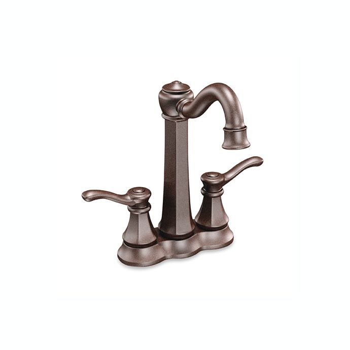 Moen Vestige Two Handle Bar Faucet In Oil Rubbed Bronze Bed