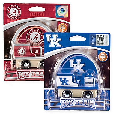 Collegiate Team Wooden Toy Train Collection. View a larger version of this product image.