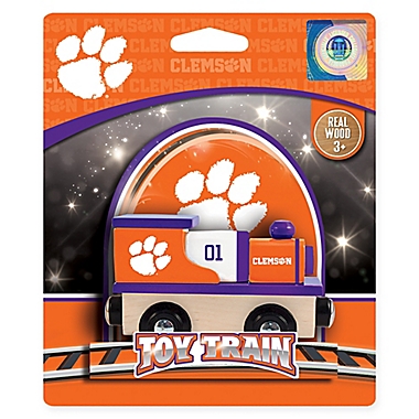 Clemson University Team Wooden Toy Train. View a larger version of this product image.