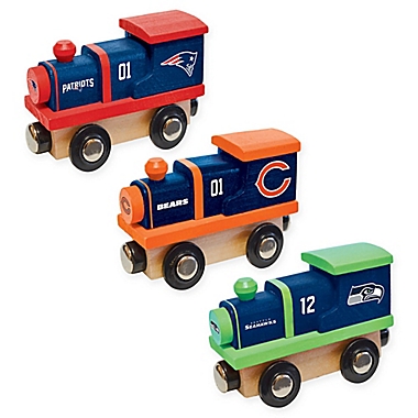 NFL Team Wooden Toy Train. View a larger version of this product image.