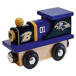 NFL Baltimore Ravens Team Wooden Toy Train