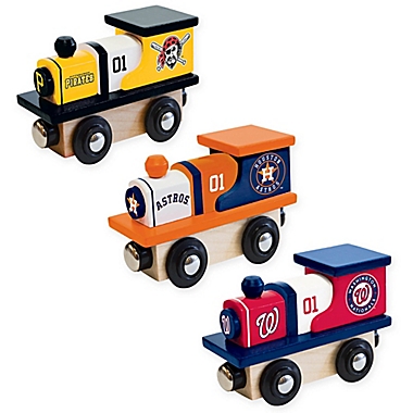MLB Team Wooden Toy Train Collection. View a larger version of this product image.