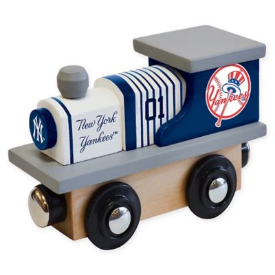 MLB New York Yankees Team Wooden Toy Train