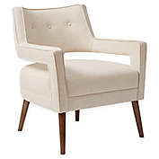 Madison Park Palmer Accent Chair in Cream