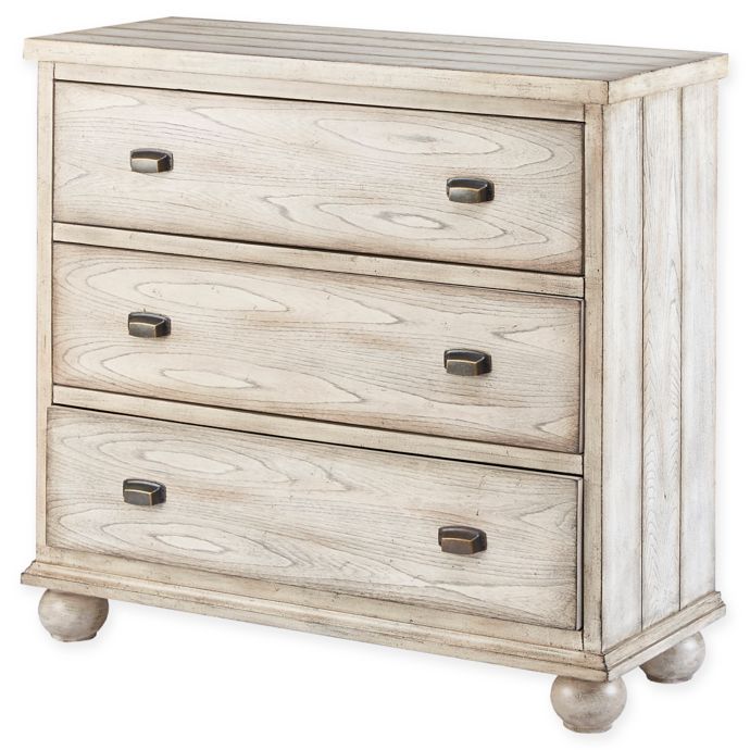 Madison Park Rosalie 3 Drawer Chest In Cream Bed Bath Beyond