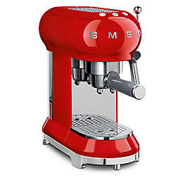 SMEG 50's Retro Style Espresso Maker in Red