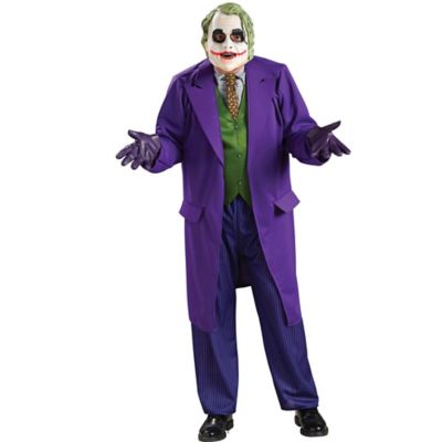 Fan Favorite Dc Comics Batman The Dark Knight Joker Adult One Size Men S Costume Fandom Shop - joker roblox outfit
