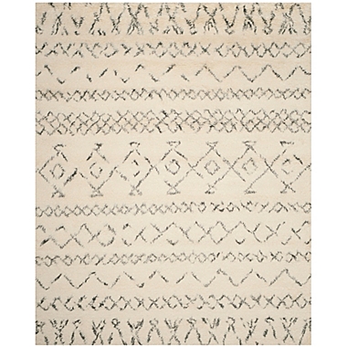 Safavieh Casablanca Felicity 9&#39; x 12&#39; Area Rug in Ivory/Grey. View a larger version of this product image.