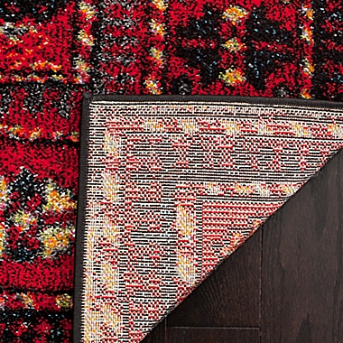 Safavieh Vintage Hamadan Azar 2-Foot 2-Inch x 20-Foot Runner in Red. View a larger version of this product image.