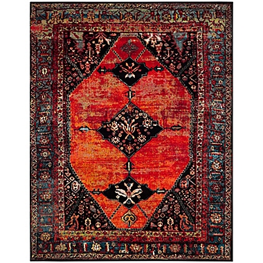 Safavieh Vintage Hamadan 8-Foot x 10-Foot Farzin Rug in Orange. View a larger version of this product image.