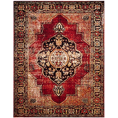 Safavieh Vintage Hamadan 9-Foot x 12-Foot Jahan Rug in Red. View a larger version of this product image.