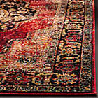 Alternate image 2 for Safavieh Vintage Hamadan 2-Foot 2-Inch x 10-Foot Jahan Rug in Red