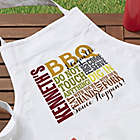 Alternate image 0 for Barbecue Rules Apron
