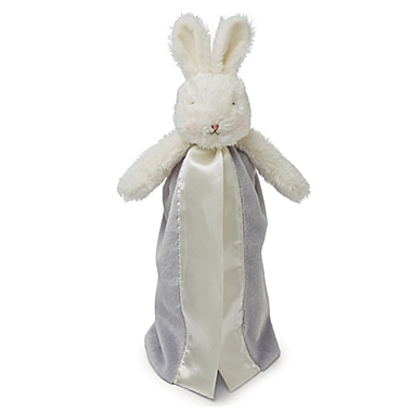 Bunnies by the Bay&trade; Bloom Bunny Bye Bye Buddy in Grey. View a larger version of this product image.