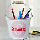 Alternate image 0 for Just Me Personalized Mini Metal Bucket in White