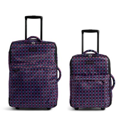 vera bradley wheeled luggage