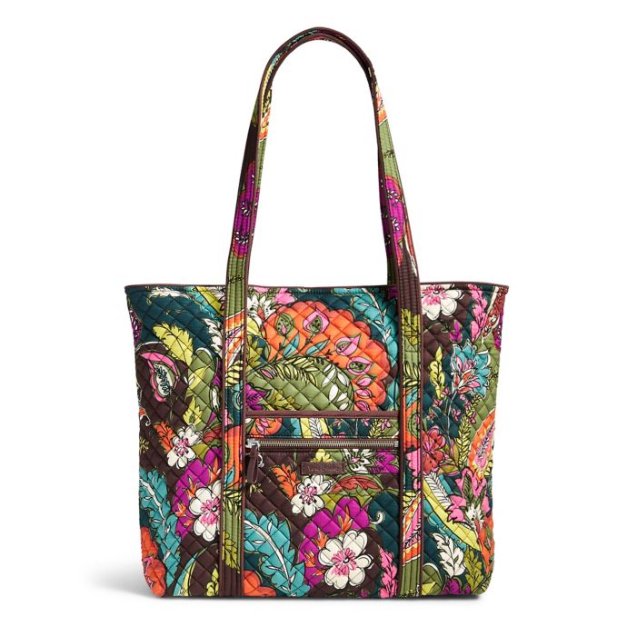 Vera Bradley® Iconic Vera Tote in Autumn Leaves Print Bed Bath & Beyond