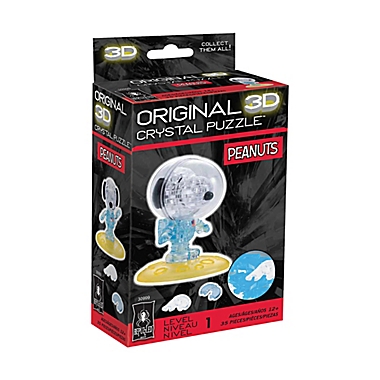 BePuzzled&reg; 35-Piece Peanuts Astronaut Snoopy 3D Crystal Puzzle. View a larger version of this product image.
