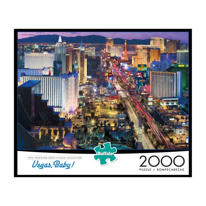 Buffalo Games™ 2000-Piece Vegas, Baby! Jigsaw Puzzle | Bed ...