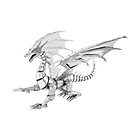 Alternate image 0 for Fascinations ICONX 3D Metal Silver Dragon Model Kit