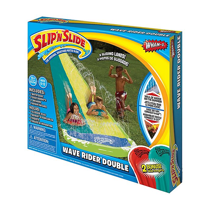 Pools, Hot Tubs & Supplies Wham-O Slip N Slide Double Wave Rider Slides, Ladders & Diving Boards