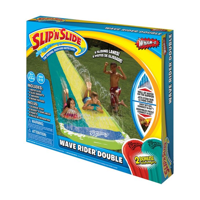 Whamo O Slip N Slide Double Wave Rider Bed Bath Beyond