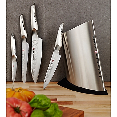 Global Sai 5-Piece Knife Block Set. View a larger version of this product image.