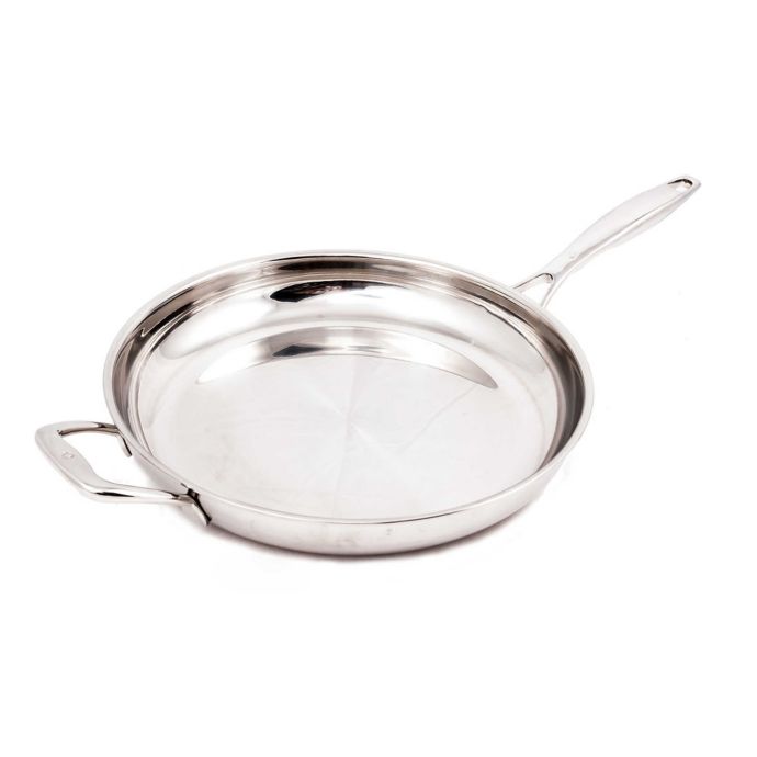 Swiss Diamond® Premium Clad Stainless Steel Fry Pan Bed Bath and