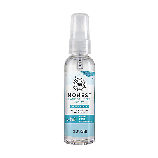 Alternate image 1 for The Honest Company® 2 fl. oz. Honest Free & Clear Hand Sanitizer Spray