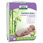 Aleva&reg; Naturals Bamboo Baby&reg; 32-Count Newborn to Size 1 Diapers